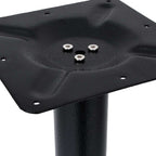 vidaXL Bistrotisch-Gestell Schwarz Ø43x72 cm Gusseisen