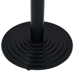 vidaXL Bistrotisch-Gestell Schwarz Ø43x72 cm Gusseisen