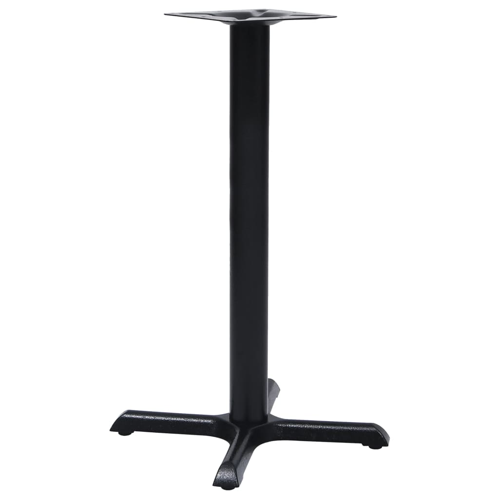 vidaXL Bistrotisch-Gestell Schwarz 56x56x72 cm Gusseisen