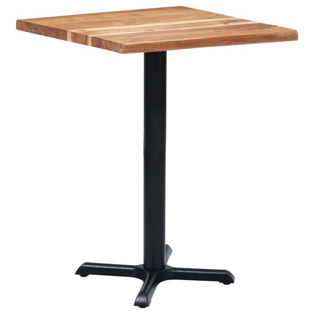 vidaXL Bistrotisch-Gestell Schwarz 56x56x72 cm Gusseisen