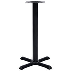 vidaXL Bistrotisch-Gestell Schwarz 56x56x72 cm Gusseisen