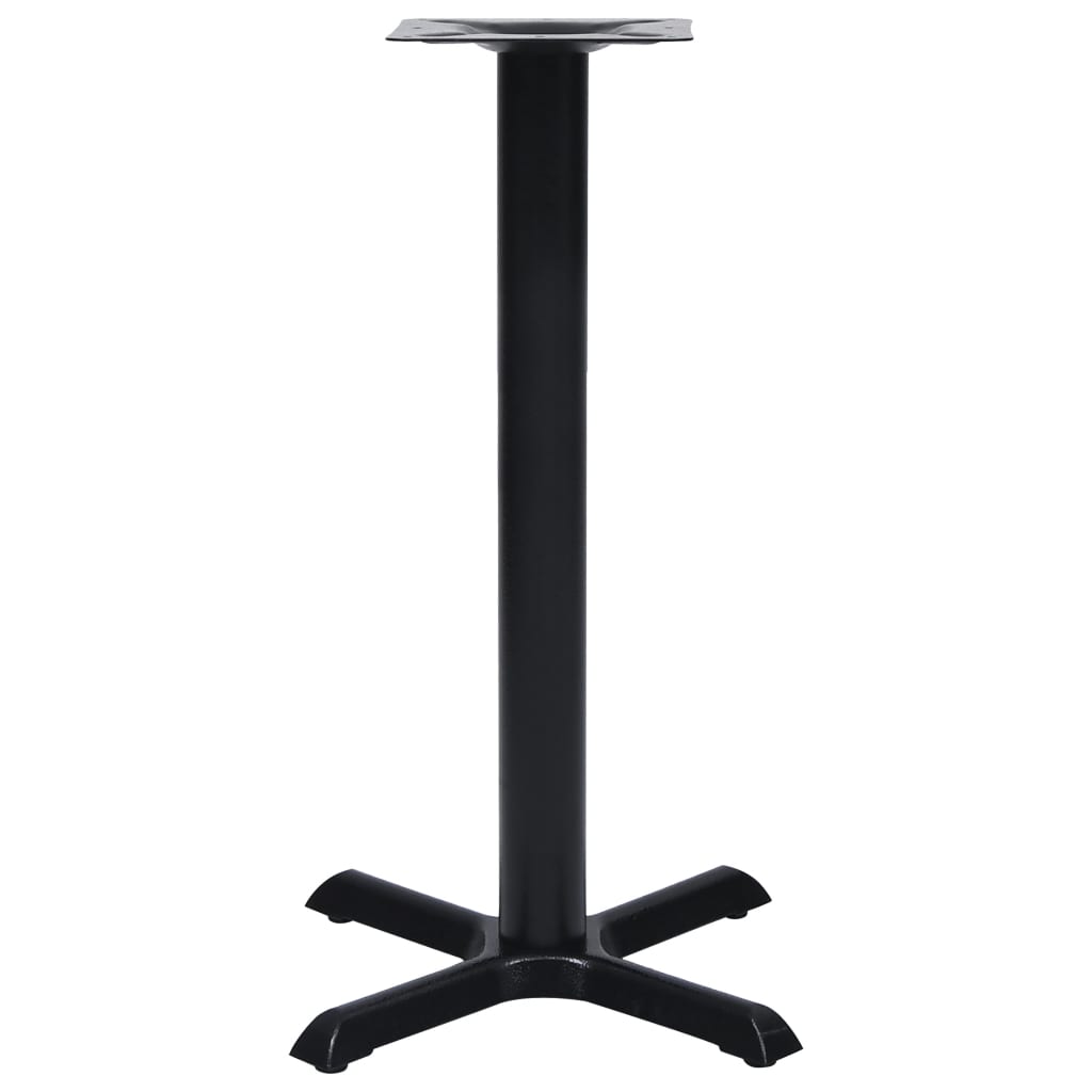 vidaXL Bistrotisch-Gestell Schwarz 56x56x72 cm Gusseisen