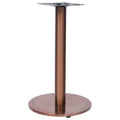 vidaXL Bistrotisch-Gestell Golden Ø45x72 cm Edelstahl