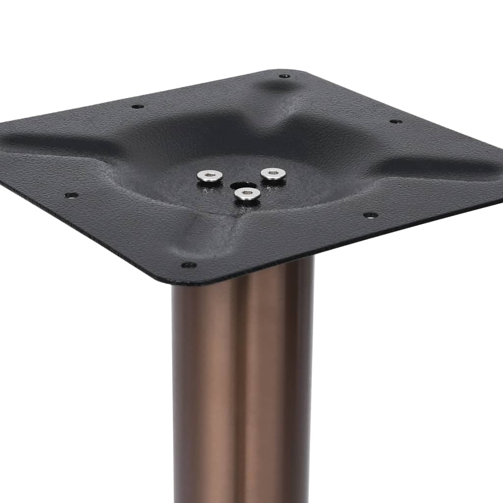 vidaXL Bistrotisch-Gestell Golden Ø45x72 cm Edelstahl