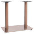 vidaXL Bistrotisch-Gestell Messing 70x40x72 cm Edelstahl