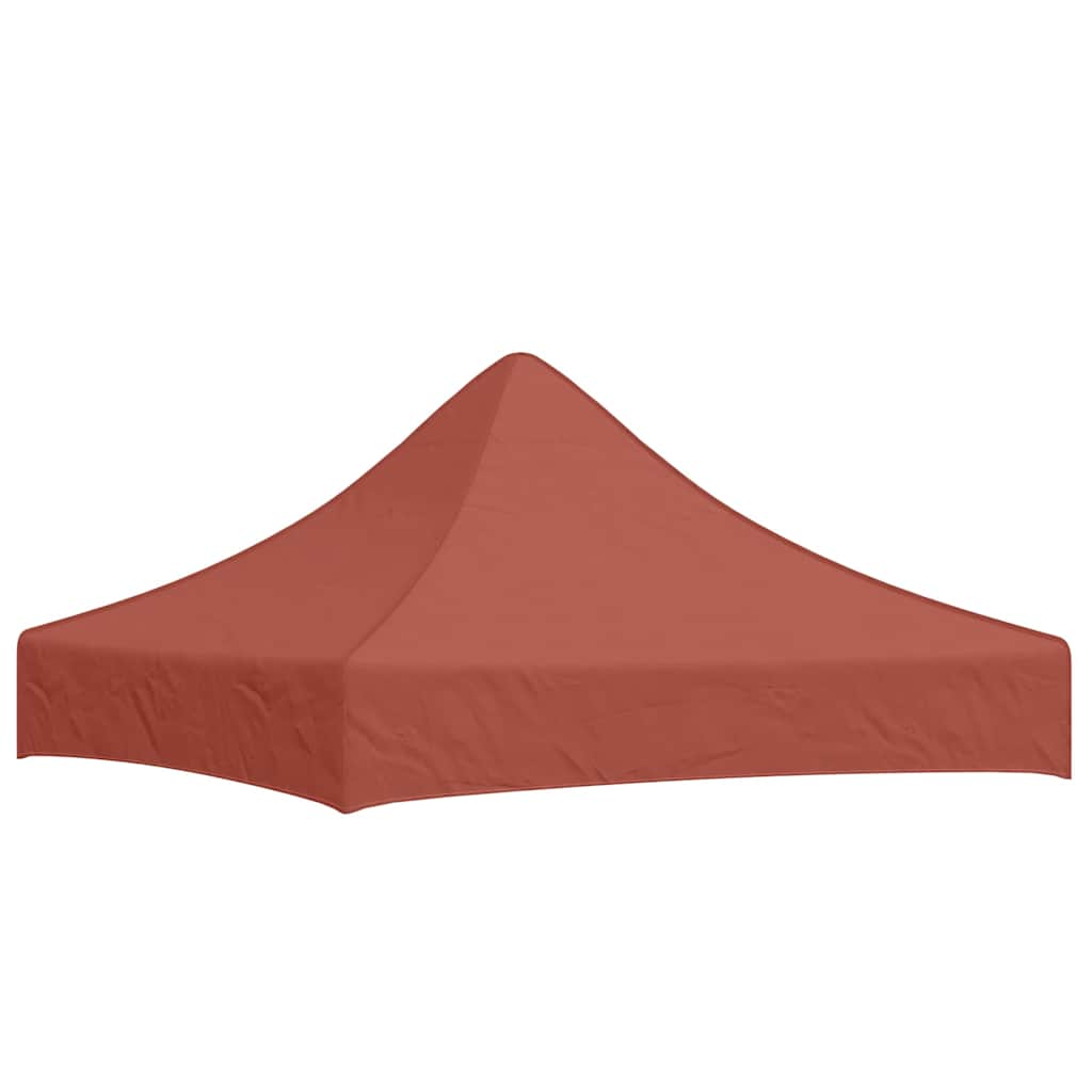 vidaXL Partyzelt-Dach 2x2 m Terracotta-Rot 270 g/m²