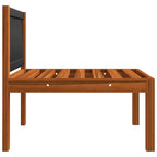 vidaXL 4-teiliges Garten-Lounge-Set mit Kissen Creme 63 x 63 cm