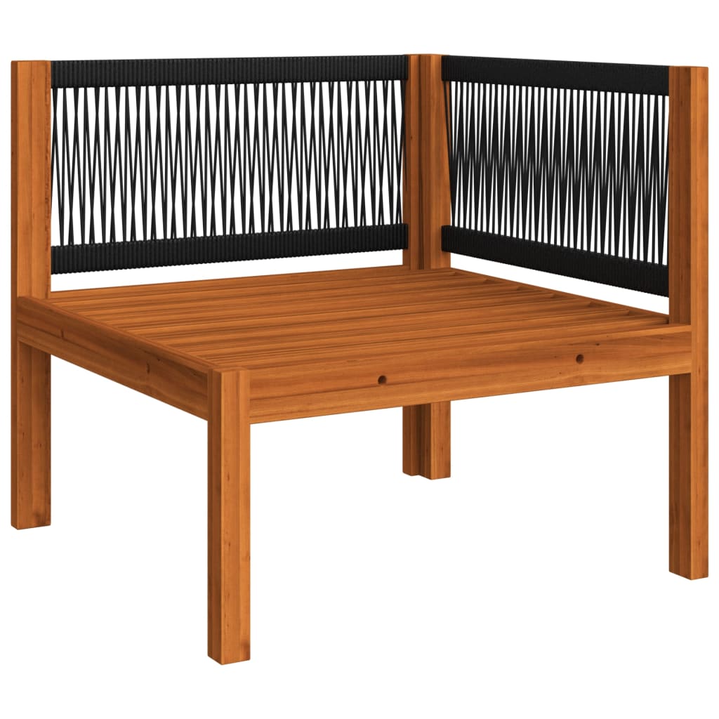 vidaXL 7-teiliges Garten-Lounge-Set mit Kissen Creme 63 x 63 cm