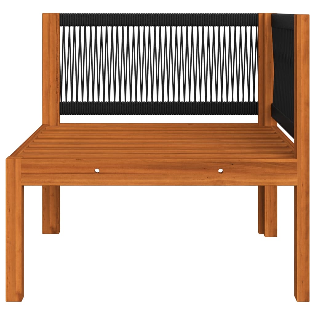 vidaXL 7-teiliges Garten-Lounge-Set mit Kissen Creme 63 x 63 cm