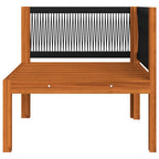 vidaXL 8-teiliges Garten-Lounge-Set mit Kissen Creme 63 x 63 cm