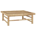 vidaXL 9-tlg. Garten-Lounge-Set mit Dunkelgrauen Kissen Bambus