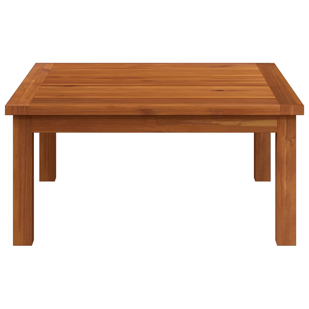 vidaXL Garten-Beistelltisch 63x63x30 cm Akazie Massivholz