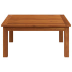 vidaXL Garten-Beistelltisch 63x63x30 cm Akazie Massivholz