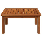 vidaXL Garten-Beistelltisch 63x63x30 cm Akazie Massivholz