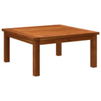vidaXL Garten-Beistelltisch 63x63x30 cm Akazie Massivholz