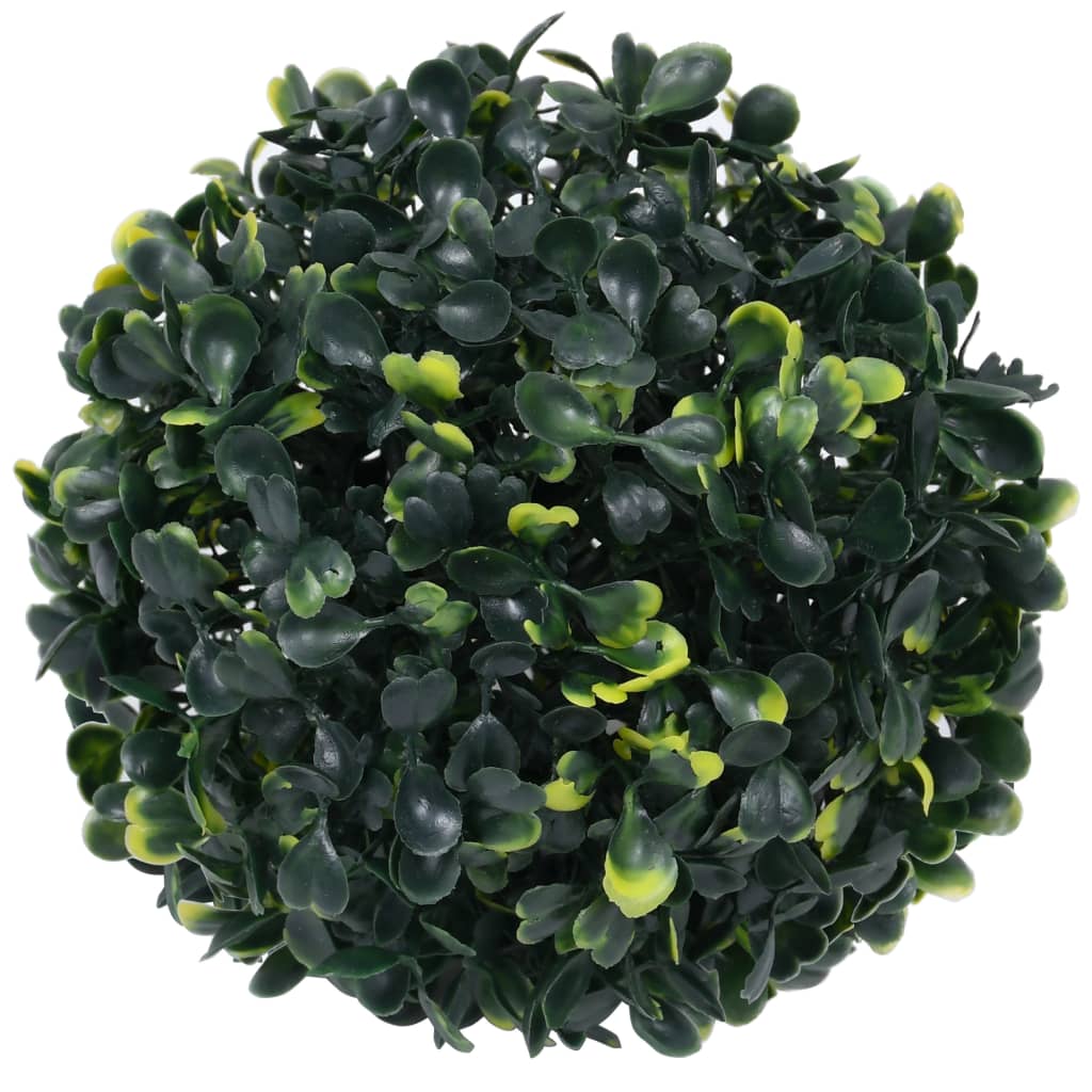 vidaXL Künstliche Buchsbaumkugeln 4 Stk. 12 cm