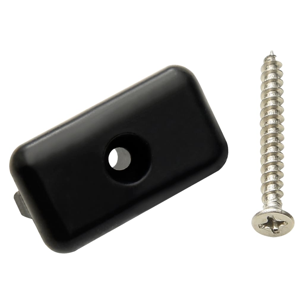vidaXL Terrassenclips mit Schrauben 200 Stk. Kunststoff Edelstahl 304