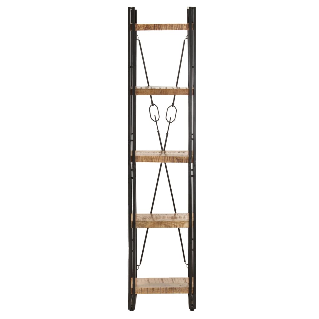 vidaXL Bücherregal 5 Fächer 40x30x180 cm Mango Massivholz
