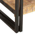 vidaXL Bücherregal 5 Fächer 40x30x180 cm Mango Massivholz