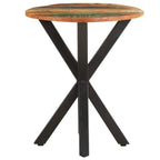 vidaXL Beistelltisch 48x48x56 cm Altholz Massiv