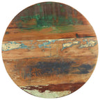 vidaXL Beistelltisch 48x48x56 cm Altholz Massiv