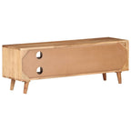vidaXL TV-Schrank 115x30x39 cm Massivholz Akazie