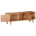 vidaXL TV-Schrank 115x30x39 cm Massivholz Akazie