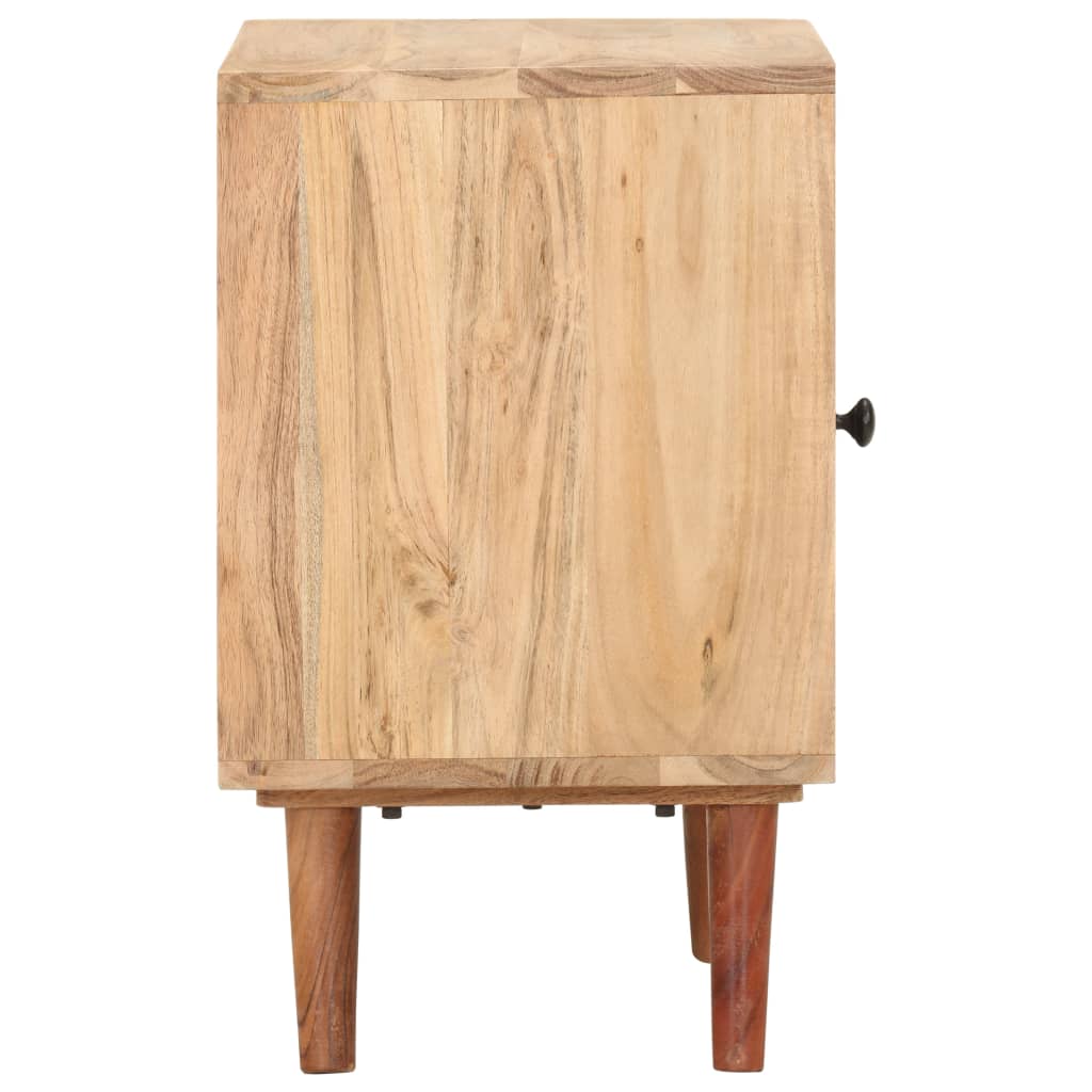 vidaXL Nachttisch 40x30x50 cm Akazie Massivholz
