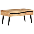 vidaXL Couchtisch 88x50x42 cm Akazie Massivholz