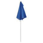 vidaXL Halb-Sonnenschirm mit Mast 180x90 cm Azurblau