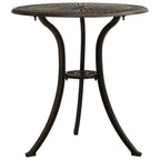 vidaXL 3-tlg. Bistro-Set Aluminiumguss Bronzen