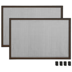 vidaXL Ausziehbarer Insektenschutz für Fenster Braun (100-193)x75 cm