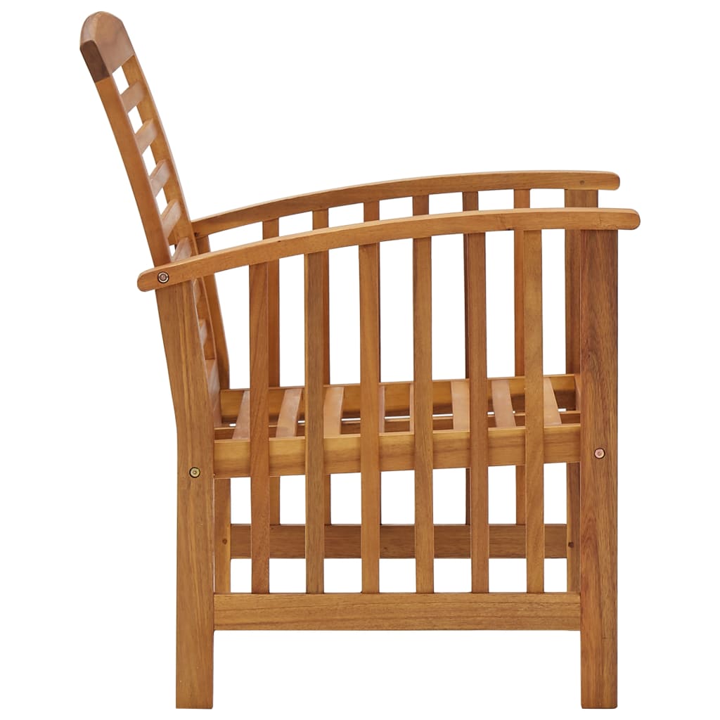vidaXL 4-tlg. Garten-Lounge-Set Massivholz Akazie