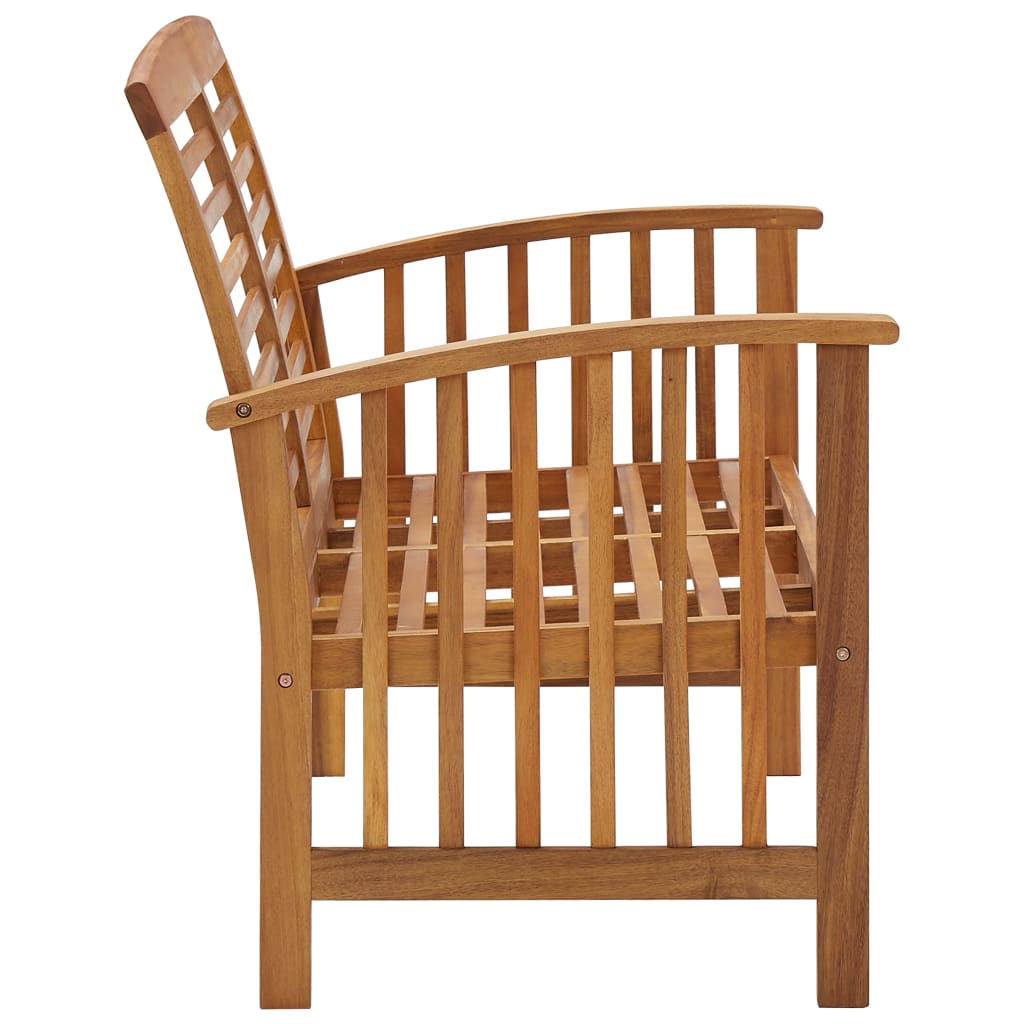 vidaXL 3-tlg. Garten-Lounge-Set Massivholz Akazie