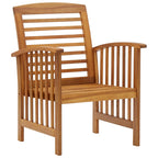 vidaXL 5-tlg. Garten-Lounge-Set Massivholz Akazie