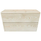 vidaXL Gartentisch 60x60x30 cm Fichtenholz Imprägniert