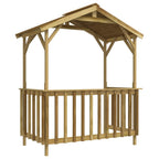 vidaXL Grillpavillon Kiefernholz Imprägniert 163,5x93x210 cm