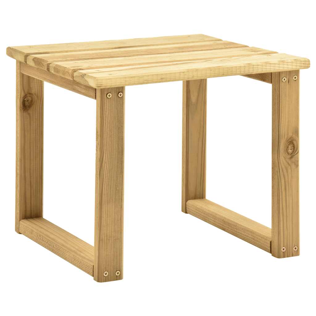 vidaXL Garten-Sonnenliege mit Tisch Kiefernholz Imprägniert