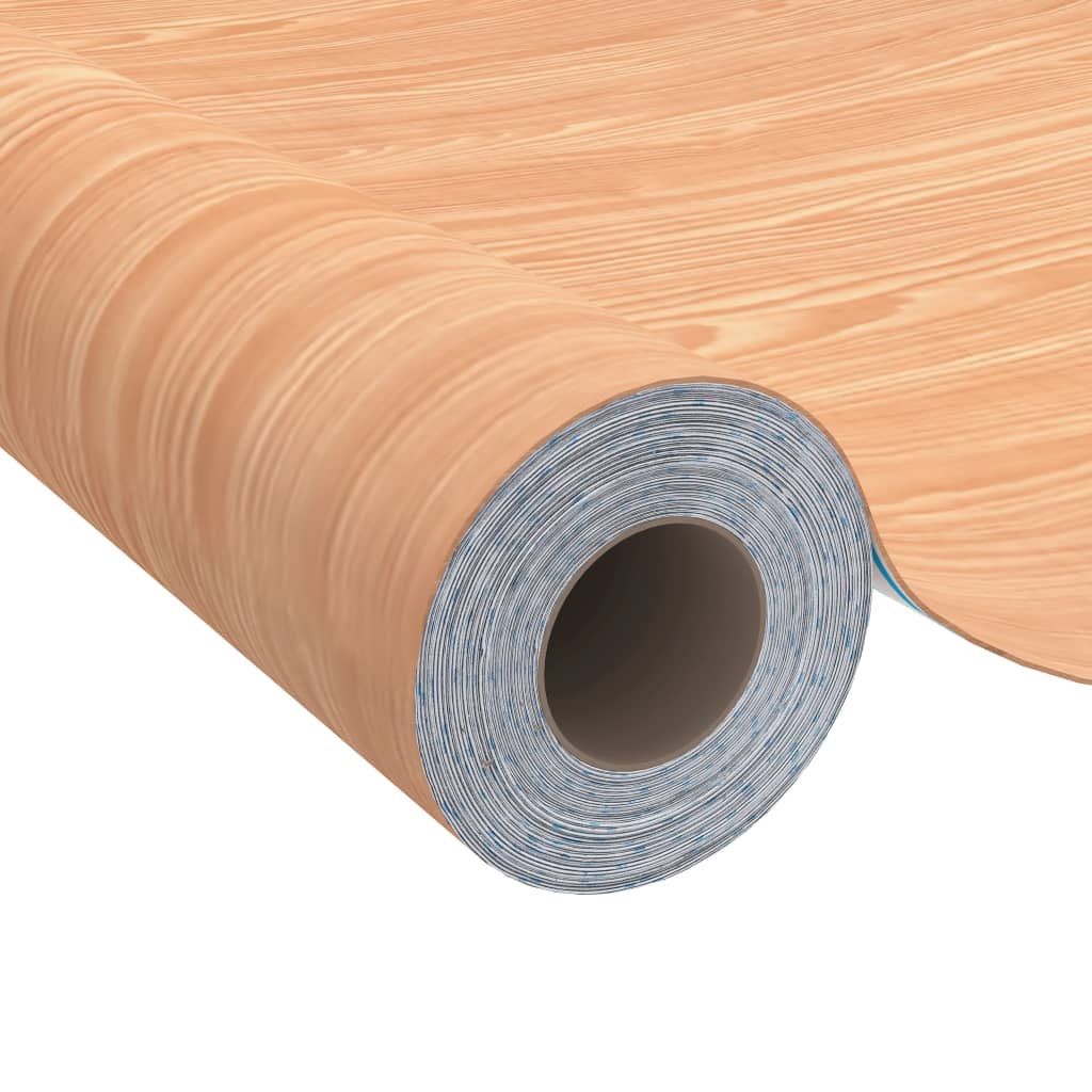 vidaXL Selbstklebende Türfolien 2 Stk. Ahorn 210x90 cm PVC