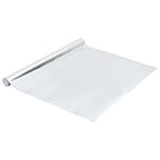 vidaXL Selbstklebende Möbelfolie Hochglanz-Silbern 500x90 cm PVC