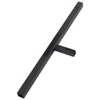 vidaXL Erdbohrer mit Griff 250 mm mit Verlängerungsrohr 4 m Stahl