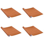 vidaXL Türfolien Selbstklebend 4 Stk. Helle Eiche 210x90 cm PVC