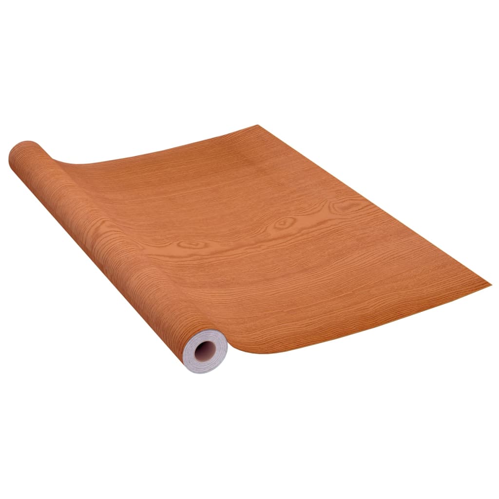 vidaXL Türfolien Selbstklebend 4 Stk. Helle Eiche 210x90 cm PVC