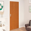 vidaXL Türfolien Selbstklebend 4 Stk. Helle Eiche 210x90 cm PVC