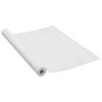 vidaXL Möbelfolien Selbstklebend 2 Stk. Weißes Holz 500x90 cm PVC