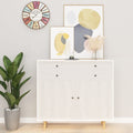 vidaXL Möbelfolien Selbstklebend 2 Stk. Weißes Holz 500x90 cm PVC