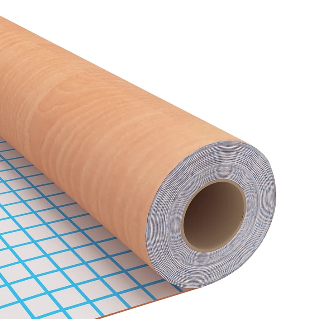 vidaXL Möbelfolien Selbstklebend 2 Stk. Japanische Eiche 500x90 cm PVC