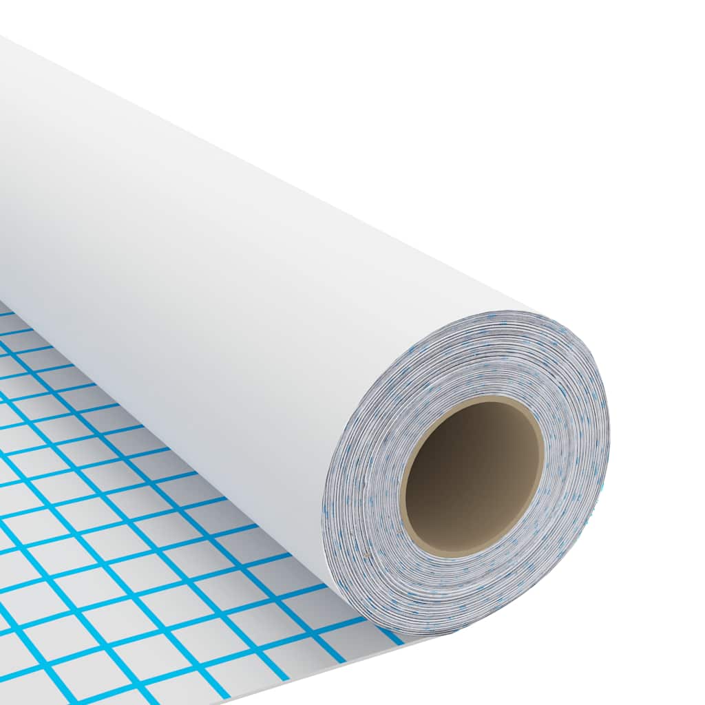 vidaXL Möbelfolien Selbstklebend 2 Stk. Weiß 500x90 cm PVC