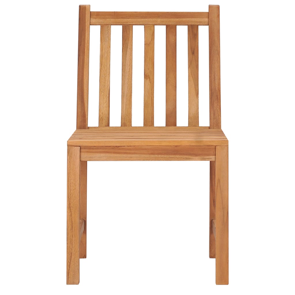 vidaXL 9-teiliges Garten-Ess-Set 120 x 120 cm Massivholz Teak