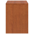 vidaXL Nachttische 2 Stk. Honigbraun 35x30x40 cm Kiefer Massivholz